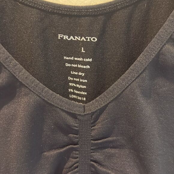 Franato Maternity Shapewear Black Slip-Dress size Large - Picture 2 of 7